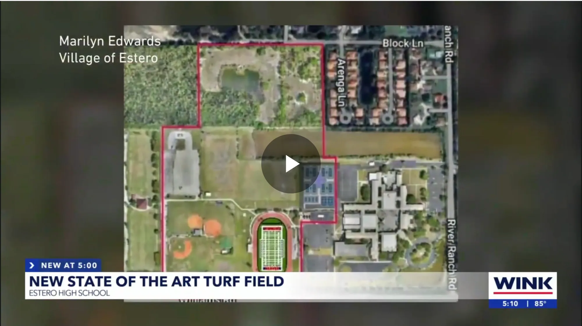 Estero High School debuts new state-of-the-art turf field
