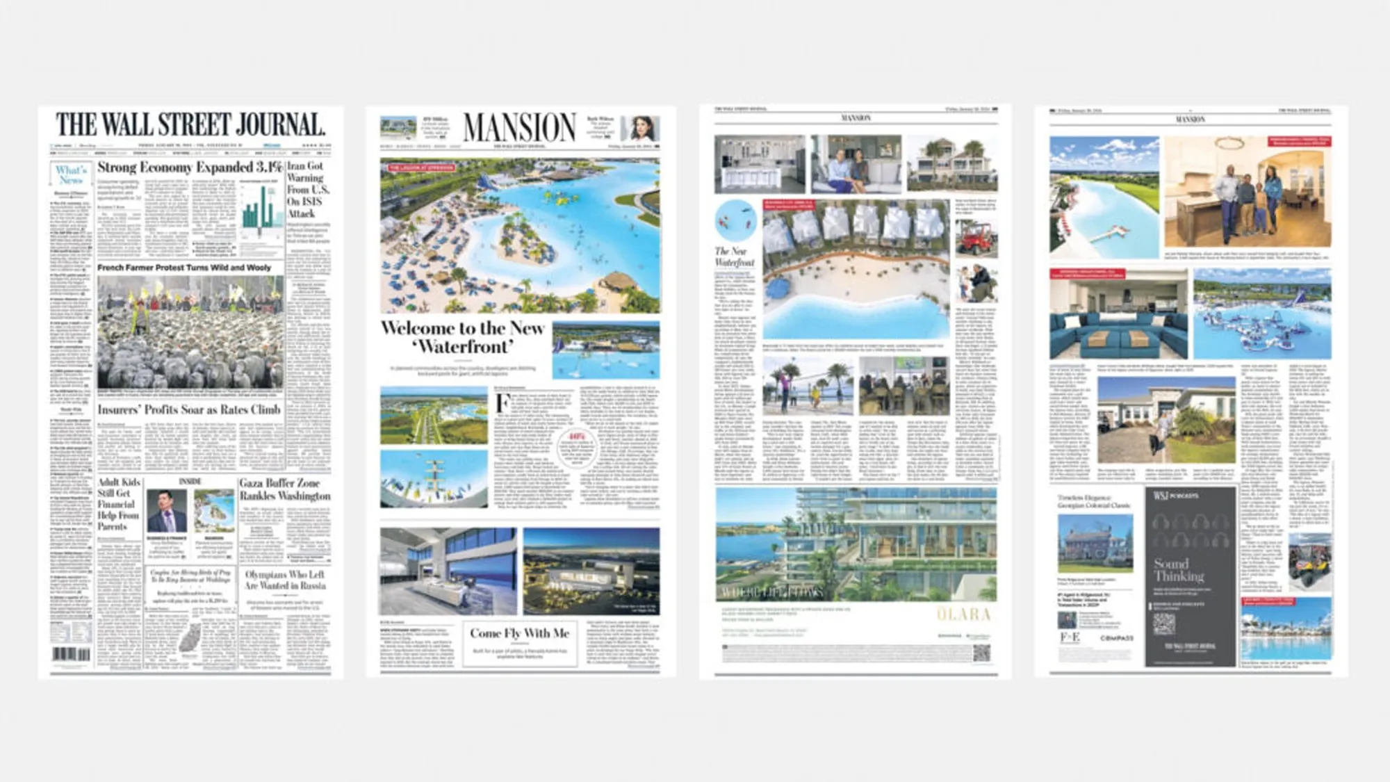 The Wall Street Journal highlights the impact of Crystal Lagoons® technology